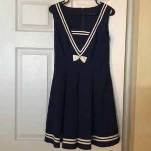 Hell Bunny Sleeveless Sailor dress
